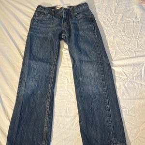 Levi’s boys 505 regular blue Jean- adjustable waist